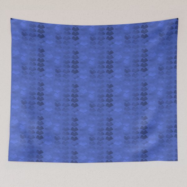 Item preview, Shiny Ginkgo Armor Blue Periwinkle designed and sold by Art in My Loft.