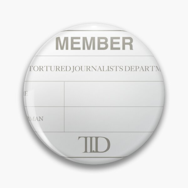 Item preview, Tortured Journalists Department Membership Card designed and sold by CarolynBurt.