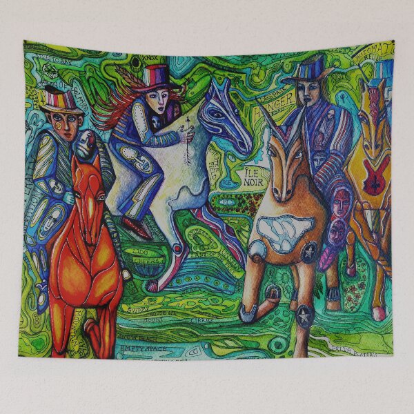 Item preview, The Four Horses designed and sold by Angelina Elander.