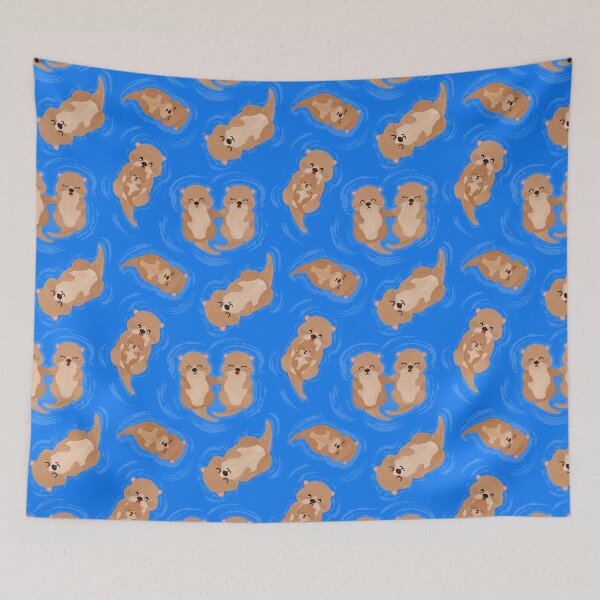 Item preview, Adorables nutrias nadadoras designed and sold by SamAnnDesigns.