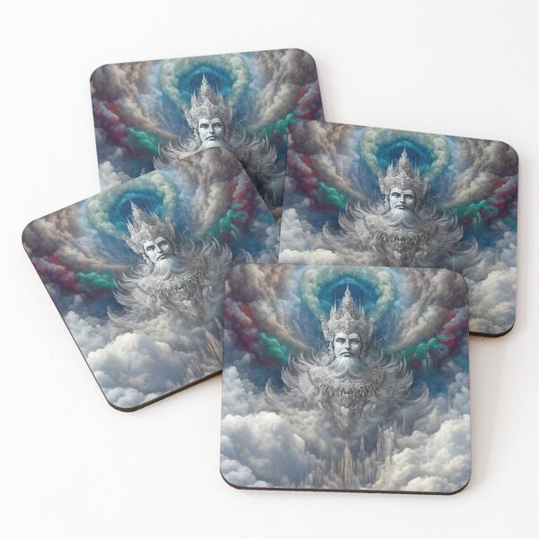 Item preview, Dystopian king among clouds designed and sold by FusiTink.