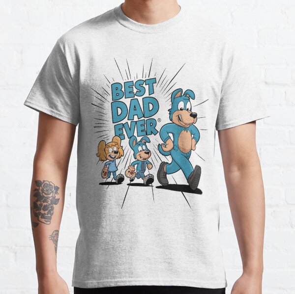 Aperçu de l'œuvre Le meilleur papa de tous les temps, Bluey créée et vendue par SophiaMrt.