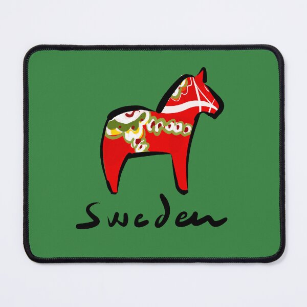Item preview, Sweden Red Horse Logo | Dalecarlian Horse designed and sold by Covo Studio.