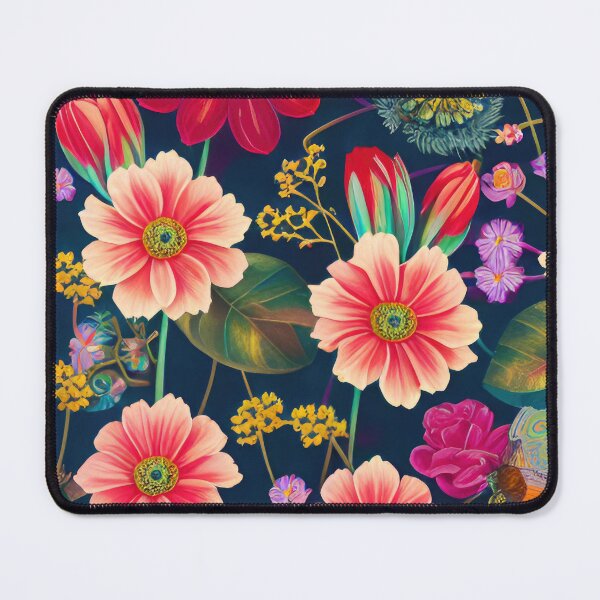 Item preview, Floral pattern design, tropical flowers designed and sold by HAKKI ARSLAN.