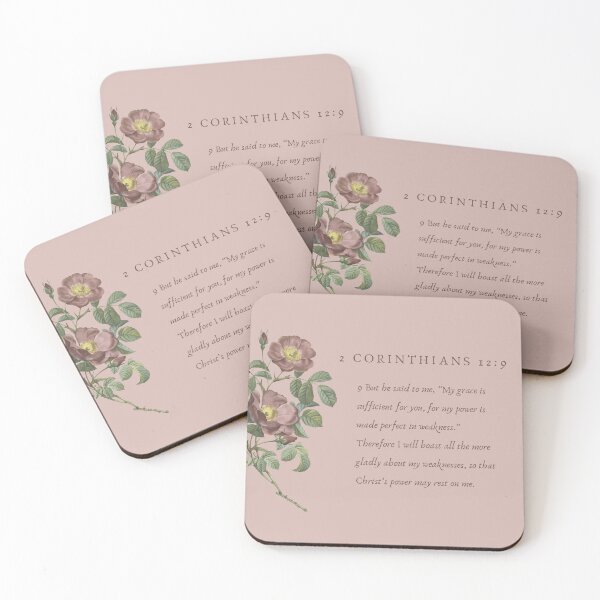 Item preview, 2 Corinthians 12:9 designed and sold by yoke-for-glory.