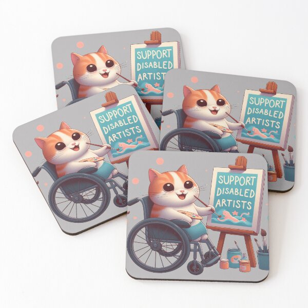 Item preview, Support Disabled Artists designed and sold by Vkinsify.
