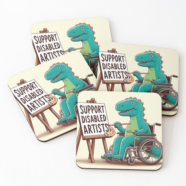 Item preview, Support Disabled Artists designed and sold by Vkinsify.