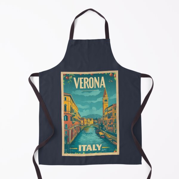 Item preview, A Vintage Travel Illustration of Verona - Italy designed and sold by GoodOldVintage.