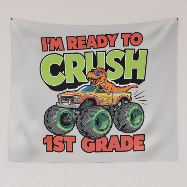 Item preview, I'M READY TO CRUSH 1ST GRADE designed and sold by 123ks.