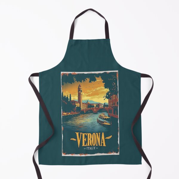 Item preview, A Vintage Travel Illustration of Verona - Italy designed and sold by GoodOldVintage.