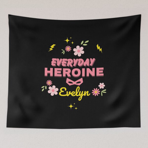 Item preview, "Empowered Style" Everyday Heroine Evelyn T-Shirt for Women and Girls Exclusive designed and sold by AI-volution.