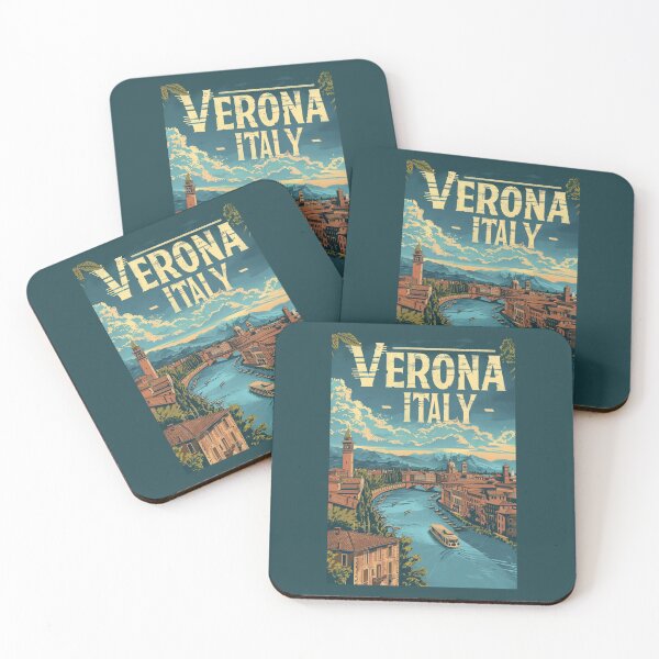 Item preview, A Vintage Travel Illustration of Verona - Italy designed and sold by GoodOldVintage.
