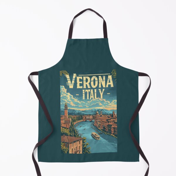 Item preview, A Vintage Travel Illustration of Verona - Italy designed and sold by GoodOldVintage.