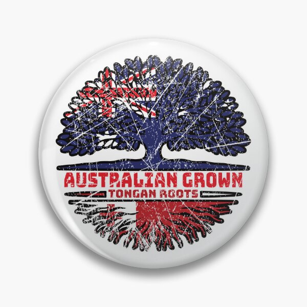 Item preview, Tonga Tongan Australian Australia Tree Roots Flag designed and sold by FlagX.