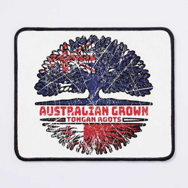 Item preview, Tonga Tongan Australian Australia Tree Roots Flag designed and sold by FlagX.