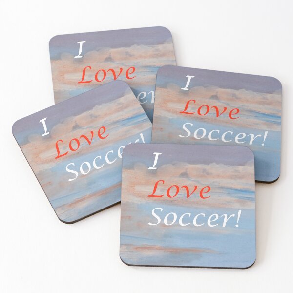 Item preview, I love Soccer! designed and sold by annenambiro.