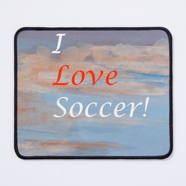 Item preview, I love Soccer! designed and sold by annenambiro.
