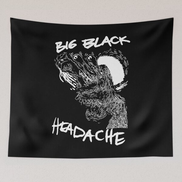 Item preview, Big Black Headache designed and sold by lisajim.