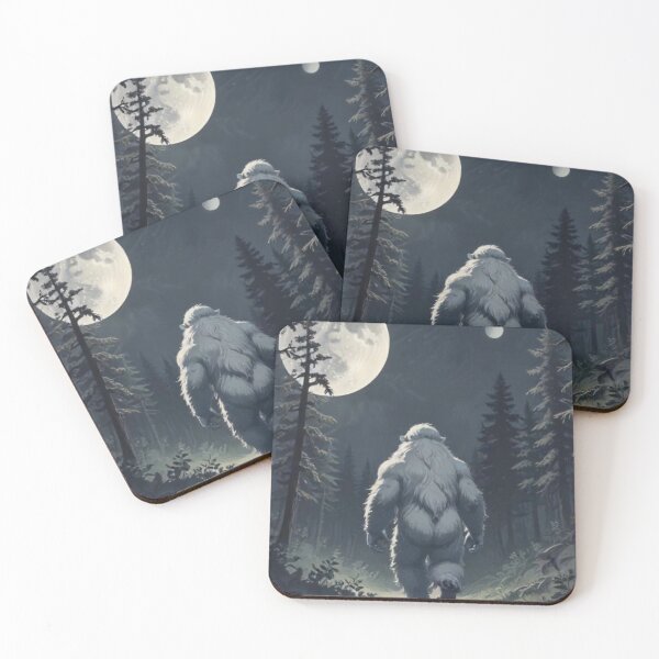 Item preview, yeti in the forest designed and sold by COWELLM.