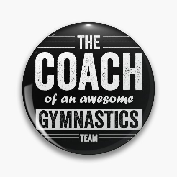 Item preview, The coach of an awesome gymnastics team - Gymnastics coach sayings designed and sold by HorizonDesignz.