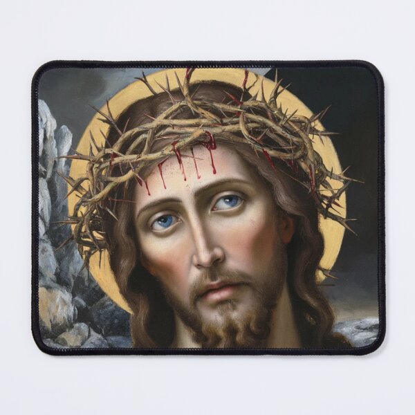 Item preview, "JESUS RESTORATION". OLDEST JESUS RESTORATION PAINTING designed and sold by ChristianArt6.