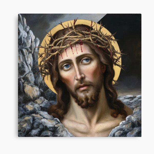 Item preview, "JESUS RESTORATION". OLDEST JESUS RESTORATION PAINTING  designed and sold by ChristianArt6.