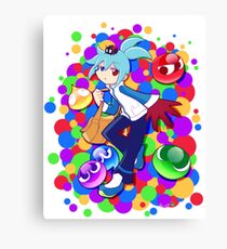Just pop the rainbow Canvas Print