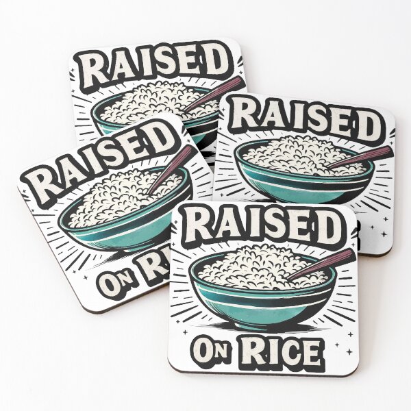 Item preview, Raised On Rice Funny designed and sold by TomFrontierArt.