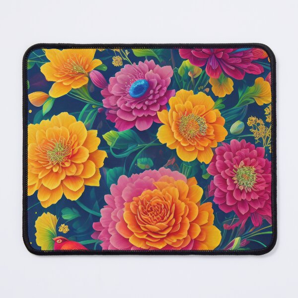 Item preview, Floral pattern design, tropical flowers designed and sold by HAKKI ARSLAN.
