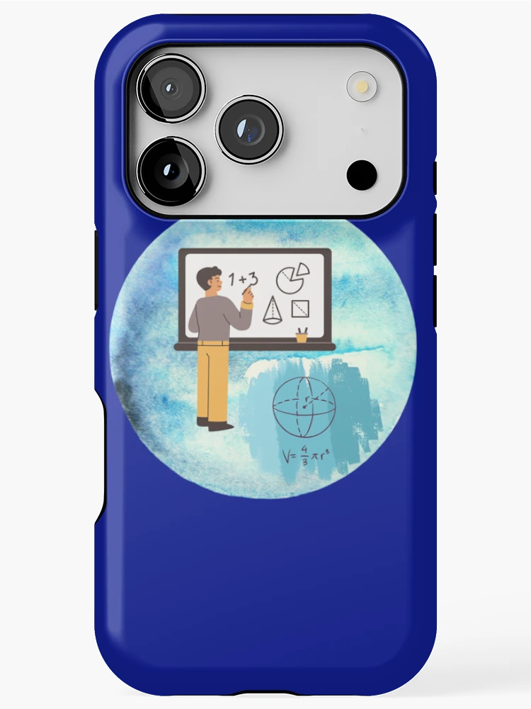 Thumbnail 1 of 4, iPhone Case, Abstract Planet Math designed and sold by DesignNebula.