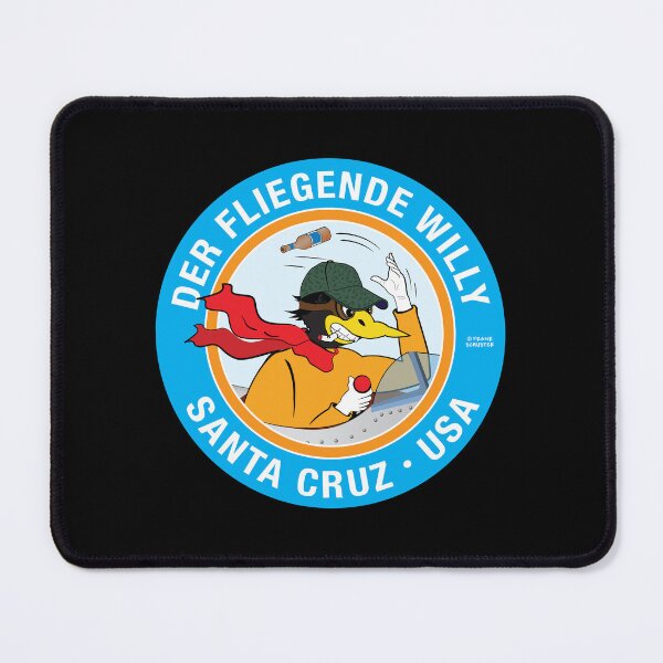 Item preview, Der Fliegende Willy Santa Cruz Blue BLK designed and sold by Wilfly.