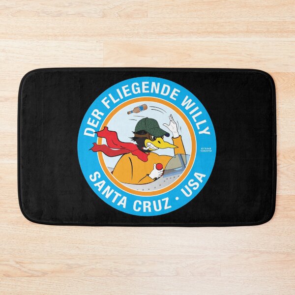 Item preview, Der Fliegende Willy Santa Cruz Blue BLK designed and sold by Wilfly.