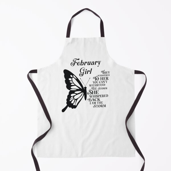 Item preview, February Girl - butterfly - they whispered to her you cant withstand the storm designed and sold by EvaAngel.