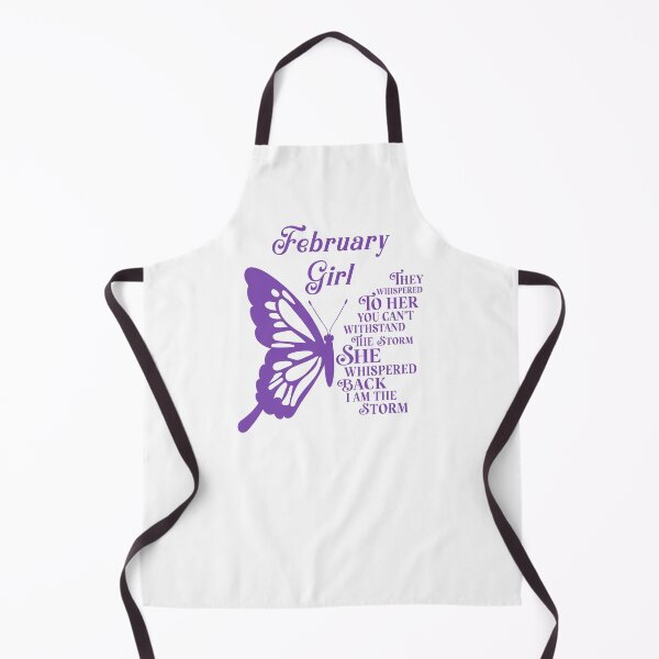 Item preview, February Girl - purple butterfly - they whispered to her you cant withstand the storm designed and sold by EvaAngel.