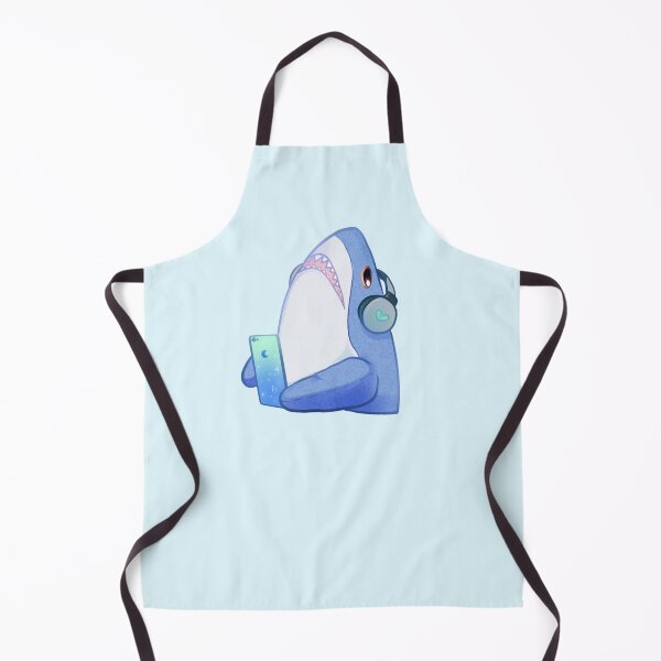 Item preview, IKEA shark designed and sold by viaellemoondust.