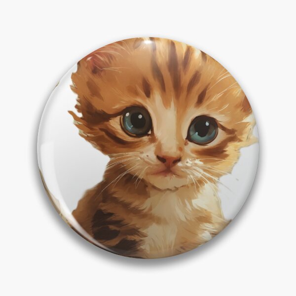 Item preview, cartoon kitten playing designed and sold by OxiSkor.