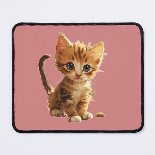 Item preview, cartoon kitten playing designed and sold by OxiSkor.