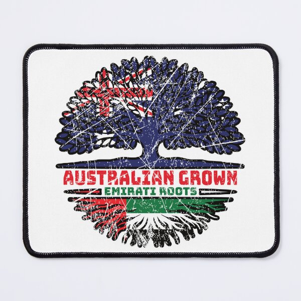 Item preview, United Arab Emirates Emirati Australian Australia Tree Roots Flag designed and sold by FlagX.