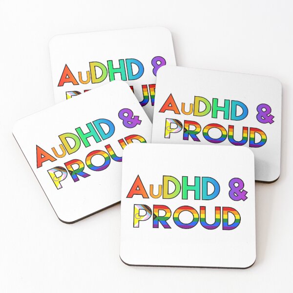 Item preview, AuDHD & proud - intersex designed and sold by ramsaybaggins.