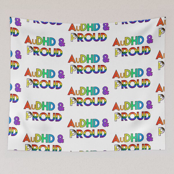 Item preview, AuDHD & proud - intersex designed and sold by ramsaybaggins.