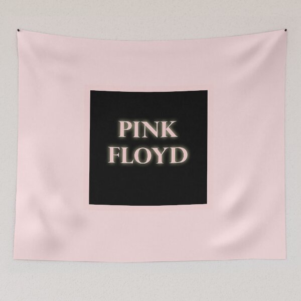 Item preview, Pink Floyd black logo designed and sold by HandmadeMood.