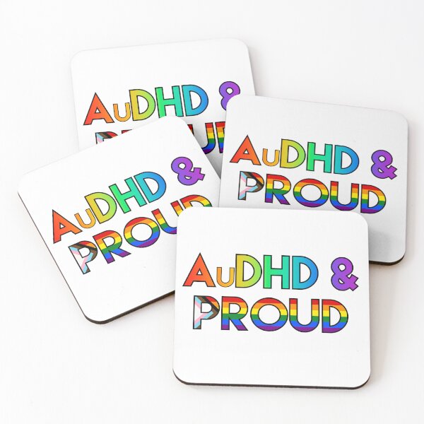 Item preview, AuDHD & proud - progress designed and sold by ramsaybaggins.