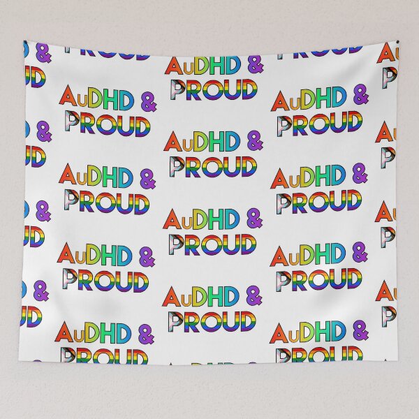 Item preview, AuDHD & proud - progress designed and sold by ramsaybaggins.