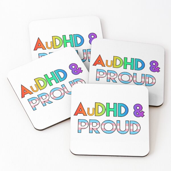 Item preview, AuDHD & proud - transgender designed and sold by ramsaybaggins.