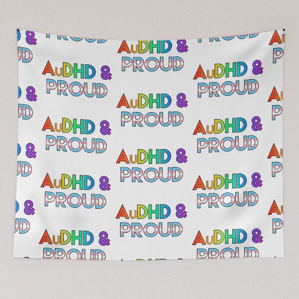 Item preview, AuDHD & proud - transgender designed and sold by ramsaybaggins.
