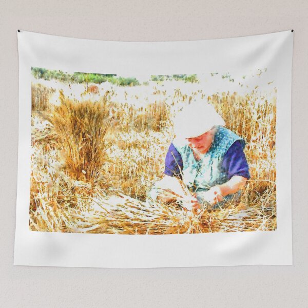 Item preview, Peasant woman with sheaf of wheat designed and sold by Giuseppe Cocco.
