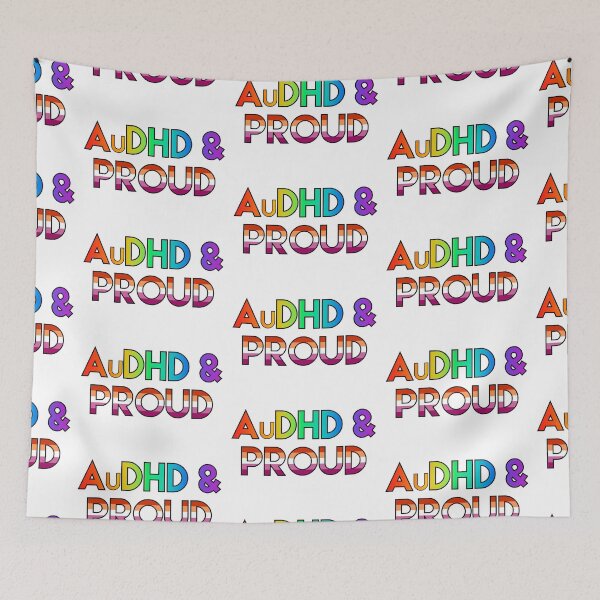 Item preview, AuDHD & proud - lesbian designed and sold by ramsaybaggins.