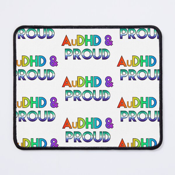 Item preview, AuDHD & proud - gay designed and sold by ramsaybaggins.