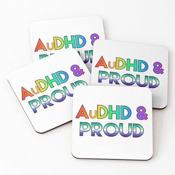 Item preview, AuDHD & proud - gay designed and sold by ramsaybaggins.