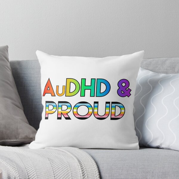 Item preview, AuDHD & proud - queer designed and sold by ramsaybaggins.